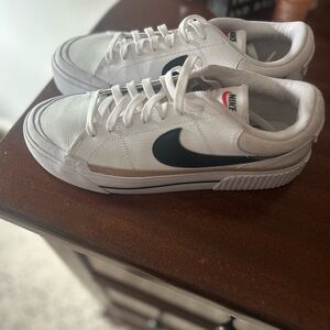 Women’s nike court platform sneakers